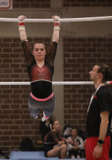 2023-12-09 Warm-up Women Poussines and Open Uneven bars at CGC Bettembourg 2023 (Martin Rulsch) 035