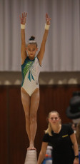 2023-12-09 Warm-up Women Poussines and Open Balance beam at CGC Bettembourg 2023 (Martin Rulsch) 354