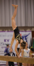2023-12-09 Warm-up Women Poussines and Open Balance beam at CGC Bettembourg 2023 (Martin Rulsch) 019