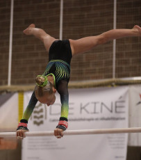 2023-12-09 Warm-up Women Benjamines and Jeunes Espoirs Balance beam Uneven bars at CGC Bettembourg 2023 (Martin Rulsch) 083