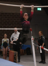 2023-12-09 Warm-up Women Benjamines and Jeunes Espoirs Balance beam Uneven bars at CGC Bettembourg 2023 (Martin Rulsch) 038