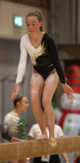 2023-12-09 Warm-up Women Benjamines and Jeunes Espoirs Balance beam Balance beam at CGC Bettembourg 2023 (Martin Rulsch) 223
