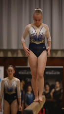 2023-12-09 Warm-up Women Benjamines and Jeunes Espoirs Balance beam Balance beam at CGC Bettembourg 2023 (Martin Rulsch) 081