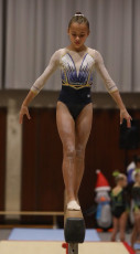 2023-12-09 Warm-up Women Benjamines and Jeunes Espoirs Balance beam Balance beam at CGC Bettembourg 2023 (Martin Rulsch) 071