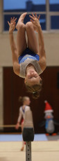 2023-12-09 Warm-up Women Benjamines and Jeunes Espoirs Balance beam Balance beam at CGC Bettembourg 2023 (Martin Rulsch) 033
