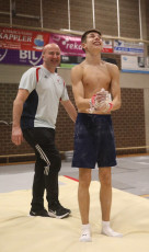 2023-12-09 Training Men 9 December Still rings at CGC Bettembourg 2023 (Martin Rulsch) 222