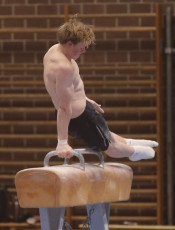 2023-12-09 Training Men 9 December Pommel horse at CGC Bettembourg 2023 (Martin Rulsch) 147