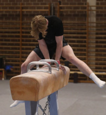 2023-12-09 Training Men 9 December Pommel horse at CGC Bettembourg 2023 (Martin Rulsch) 126