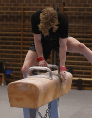 2023-12-09 Training Men 9 December Pommel horse at CGC Bettembourg 2023 (Martin Rulsch) 124