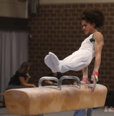 2023-12-09 Training Men 9 December Pommel horse at CGC Bettembourg 2023 (Martin Rulsch) 123