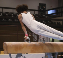 2023-12-09 Training Men 9 December Pommel horse at CGC Bettembourg 2023 (Martin Rulsch) 115