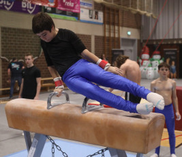 2023-12-09 Training Men 9 December Pommel horse at CGC Bettembourg 2023 (Martin Rulsch) 066