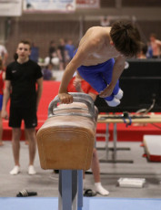 2023-12-09 Training Men 9 December Pommel horse at CGC Bettembourg 2023 (Martin Rulsch) 052