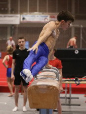 2023-12-09 Training Men 9 December Pommel horse at CGC Bettembourg 2023 (Martin Rulsch) 050