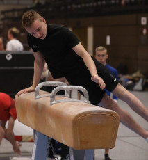 2023-12-09 Training Men 9 December Pommel horse at CGC Bettembourg 2023 (Martin Rulsch) 042