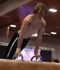 2023-12-09 Training Men 9 December Pommel horse at CGC Bettembourg 2023 (Martin Rulsch) 013