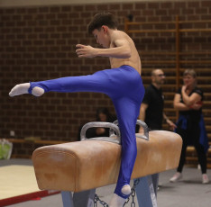 2023-12-09 Training Men 9 December Pommel horse at CGC Bettembourg 2023 (Martin Rulsch) 006