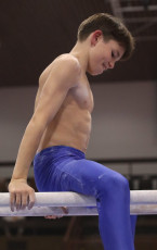 2023-12-09 Training Men 9 December Parallel bars at CGC Bettembourg 2023 (Martin Rulsch) 224