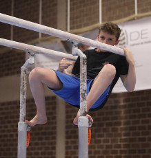 2023-12-09 Training Men 9 December Parallel bars at CGC Bettembourg 2023 (Martin Rulsch) 083