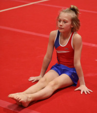 2023-12-09 Training Men 9 December Floor exercise at CGC Bettembourg 2023 (Martin Rulsch) 50