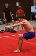 2023-12-09 Training Men 9 December Floor exercise at CGC Bettembourg 2023 (Martin Rulsch) 26