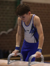 2023-12-10 Competition Men Poussines, Benjamines and Minimes Pommel horse at CGC Bettembourg 2023 (Martin Rulsch) 026