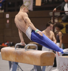 2023-12-10 Warm-up Men Jeunes Espoirs and Open Pommel horse at CGC Bettembourg 2023 (Martin Rulsch) 63