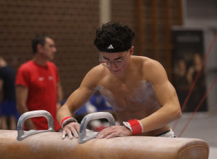 2023-12-10 Warm-up Men Jeunes Espoirs and Open Pommel horse at CGC Bettembourg 2023 (Martin Rulsch) 28