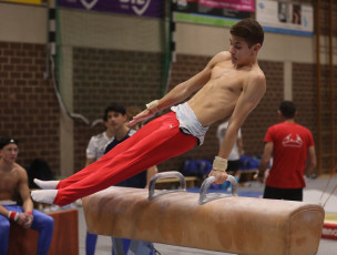 2023-12-10 Warm-up Men Jeunes Espoirs and Open Pommel horse at CGC Bettembourg 2023 (Martin Rulsch) 23