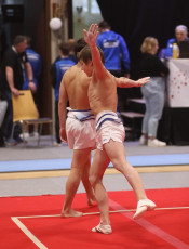 2023-12-10 Warm-up Men Jeunes Espoirs and Open Floor exercise at CGC Bettembourg 2023 (Martin Rulsch) 137