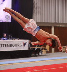 2023-12-10 Warm-up Men Jeunes Espoirs and Open Floor exercise at CGC Bettembourg 2023 (Martin Rulsch) 134