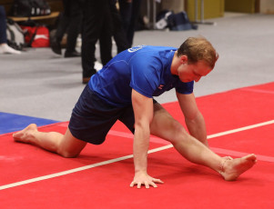 2023-12-10 Warm-up Men Jeunes Espoirs and Open Floor exercise at CGC Bettembourg 2023 (Martin Rulsch) 006