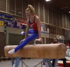 2023-12-10 Warm-up Men Poussines, Benjamines and Minimes Pommel horse at CGC Bettembourg 2023 (Martin Rulsch) 019