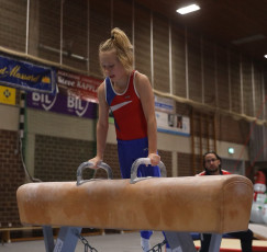 2023-12-10 Warm-up Men Poussines, Benjamines and Minimes Pommel horse at CGC Bettembourg 2023 (Martin Rulsch) 018