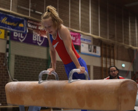 2023-12-10 Warm-up Men Poussines, Benjamines and Minimes Pommel horse at CGC Bettembourg 2023 (Martin Rulsch) 016