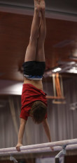 2023-12-10 Warm-up Men Poussines, Benjamines and Minimes Parallel bars at CGC Bettembourg 2023 (Martin Rulsch) 148