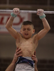 2023-12-10 Warm-up Men Poussines, Benjamines and Minimes Horizontal bar at CGC Bettembourg 2023 (Martin Rulsch) 147