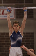 2023-12-10 Warm-up Men Poussines, Benjamines and Minimes Horizontal bar at CGC Bettembourg 2023 (Martin Rulsch) 141