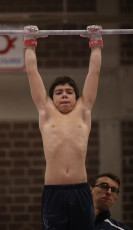 2023-12-10 Warm-up Men Poussines, Benjamines and Minimes Horizontal bar at CGC Bettembourg 2023 (Martin Rulsch) 048