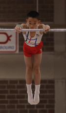 2023-12-10 Warm-up Men Poussines, Benjamines and Minimes Horizontal bar at CGC Bettembourg 2023 (Martin Rulsch) 026