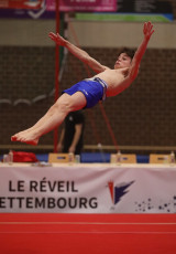 2023-12-10 Warm-up Men Poussines, Benjamines and Minimes Floor exercise at CGC Bettembourg 2023 (Martin Rulsch) 126