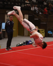 2023-12-10 Warm-up Men Poussines, Benjamines and Minimes Floor exercise at CGC Bettembourg 2023 (Martin Rulsch) 120