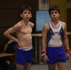 2023-12-10 Warm-up Men Poussines, Benjamines and Minimes at CGC Bettembourg 2023 Rest (Martin Rulsch) 122