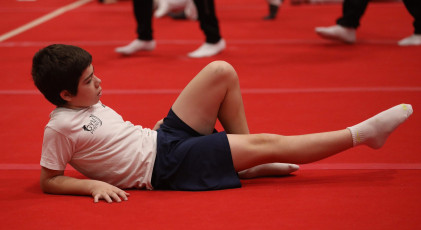 2023-12-10 Warm-up Men Poussines, Benjamines and Minimes at CGC Bettembourg 2023 Rest (Martin Rulsch) 031