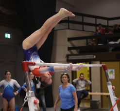 2023-12-09 Warm-up Women Poussines and Open Uneven bars at CGC Bettembourg 2023 (Martin Rulsch) 208
