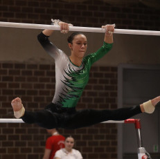 2023-12-09 Warm-up Women Poussines and Open Uneven bars at CGC Bettembourg 2023 (Martin Rulsch) 122