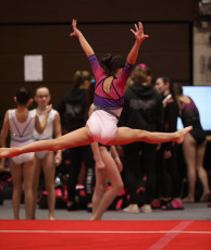 2023-12-09 Competition Women Benjamines and Jeunes Espoirs Floor exercise at CGC Bettembourg 2023 (Martin Rulsch) 667