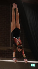 2023-12-09 Warm-up Women Poussines and Open Uneven bars at CGC Bettembourg 2023 (Martin Rulsch) 005