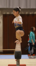 2023-12-09 Warm-up Women Poussines and Open Balance beam at CGC Bettembourg 2023 (Martin Rulsch) 160