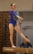 2023-12-09 Competition Women Benjamines and Jeunes Espoirs Balance beam at CGC Bettembourg 2023 (Martin Rulsch) 429
